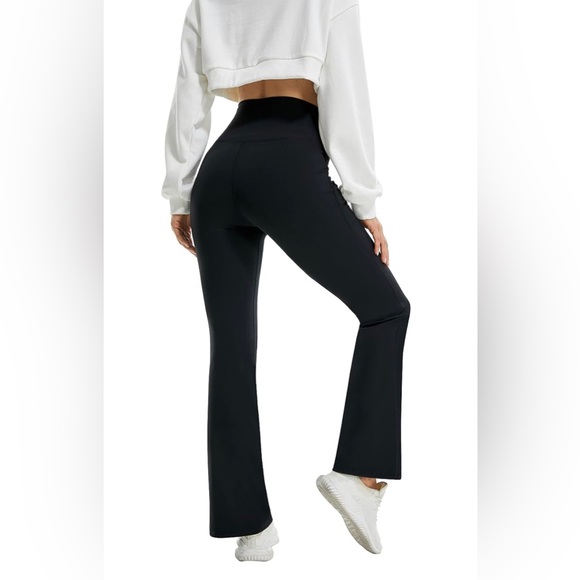 Crossover Flare Leggings - Picture 3 of 6